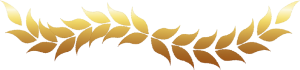 wavy horizontal leaves gold